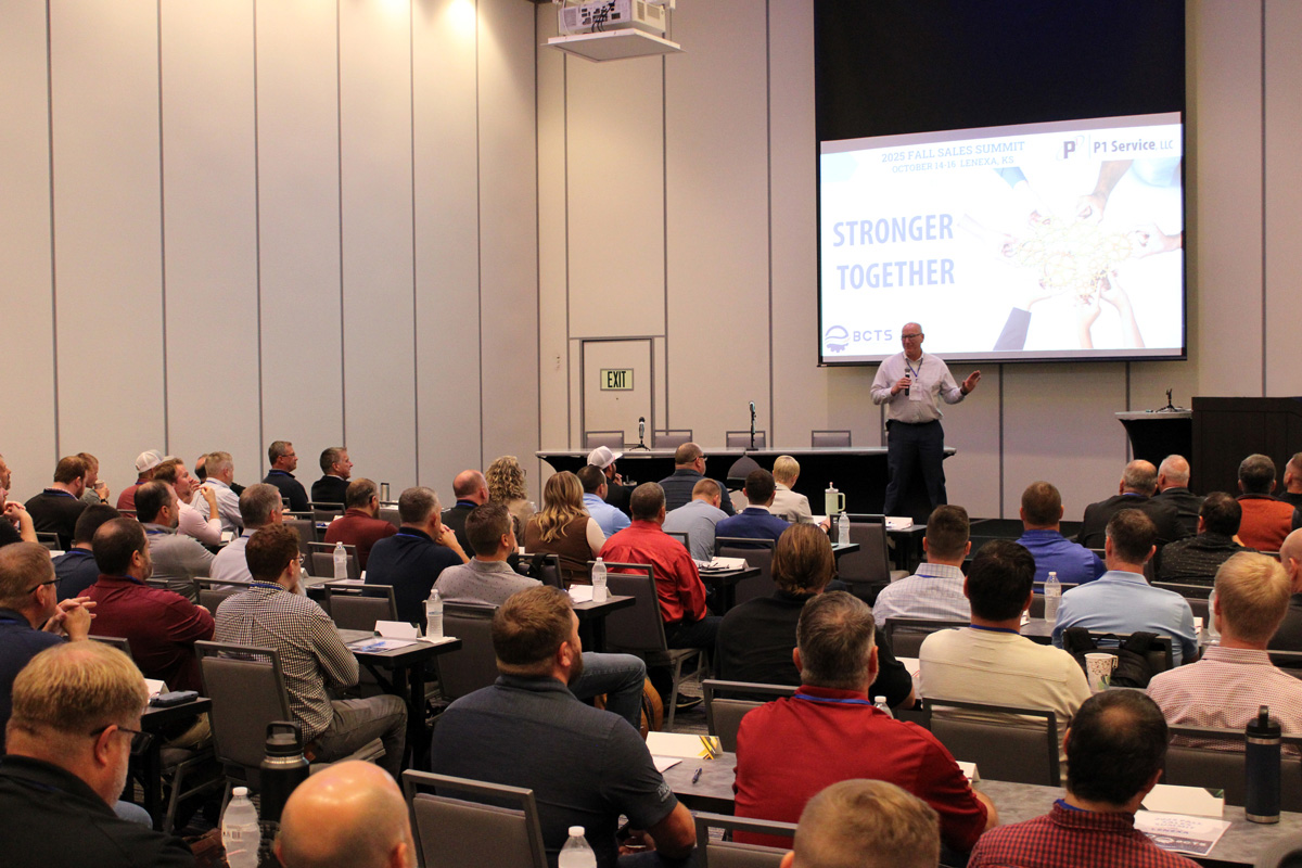 sales training session for BCTS companies